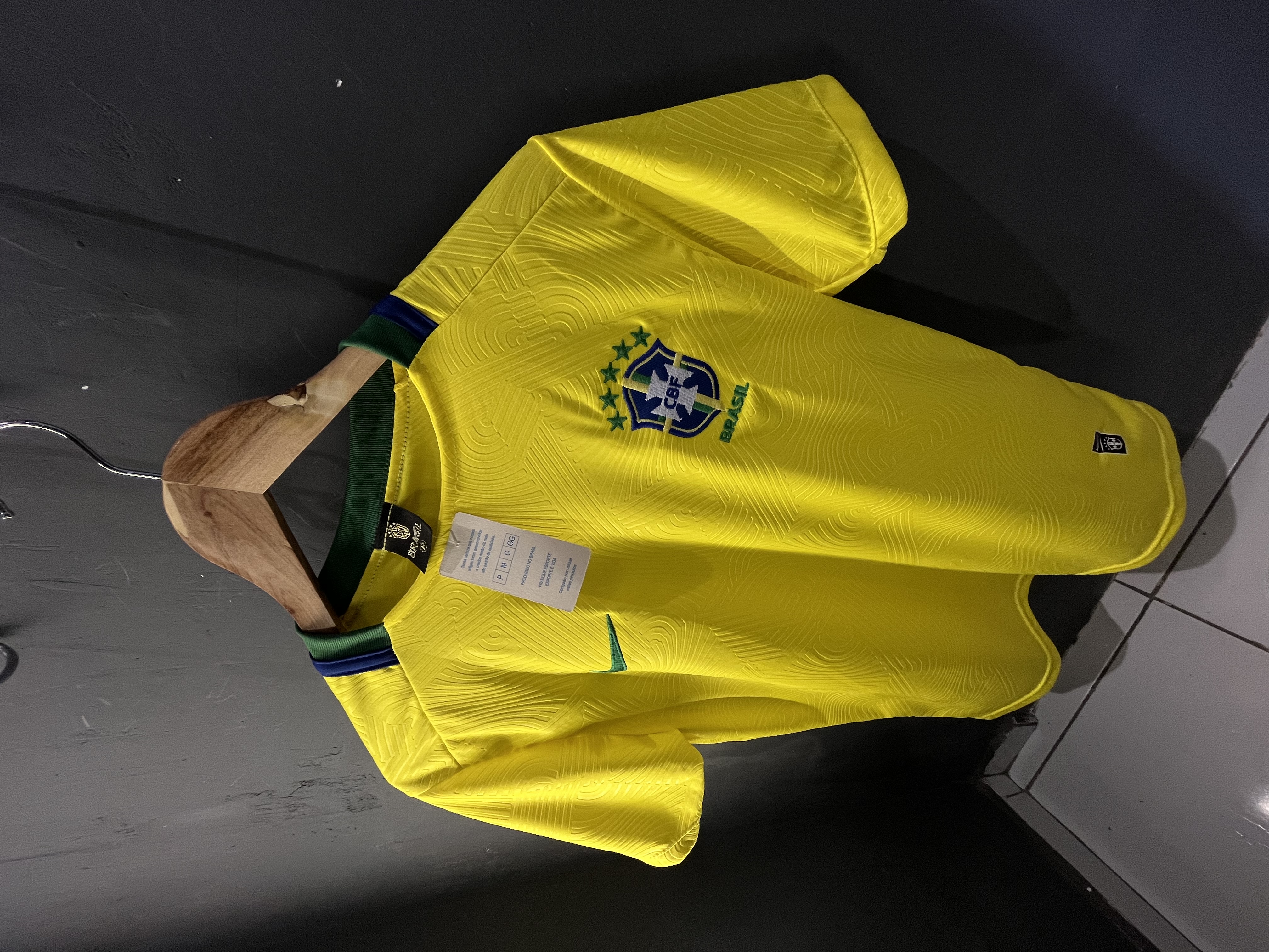 CAMISA DO BRASIL  3D - AMARELA
