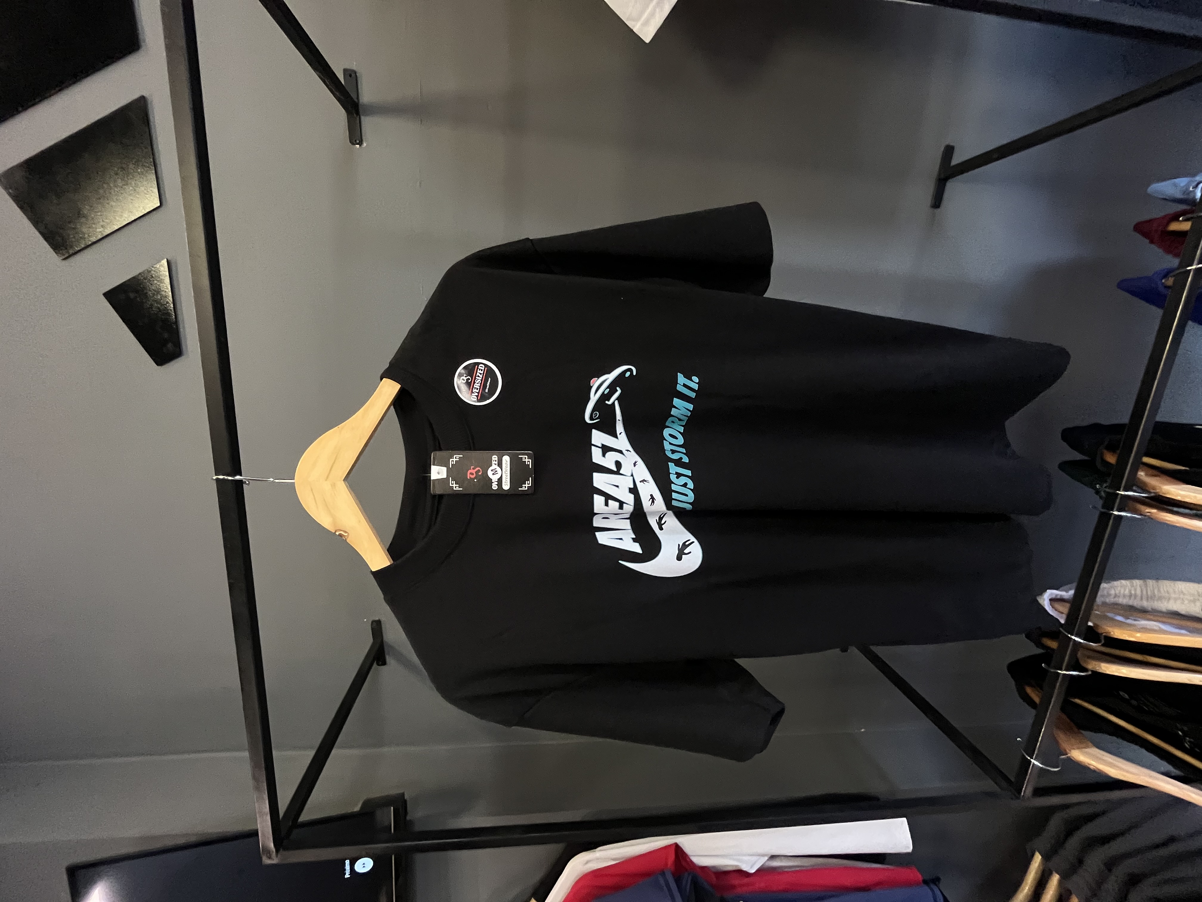 OVERSIZED SUEDINE NK