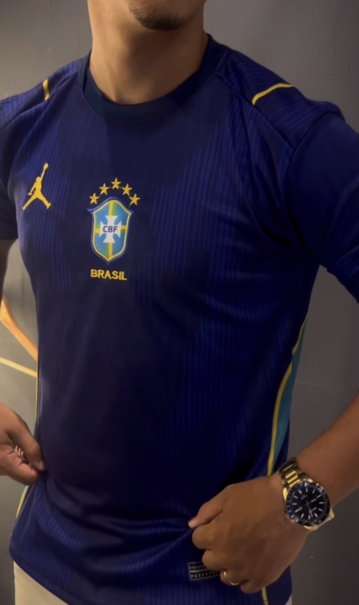 Camisa do brasil 2026 - Azul