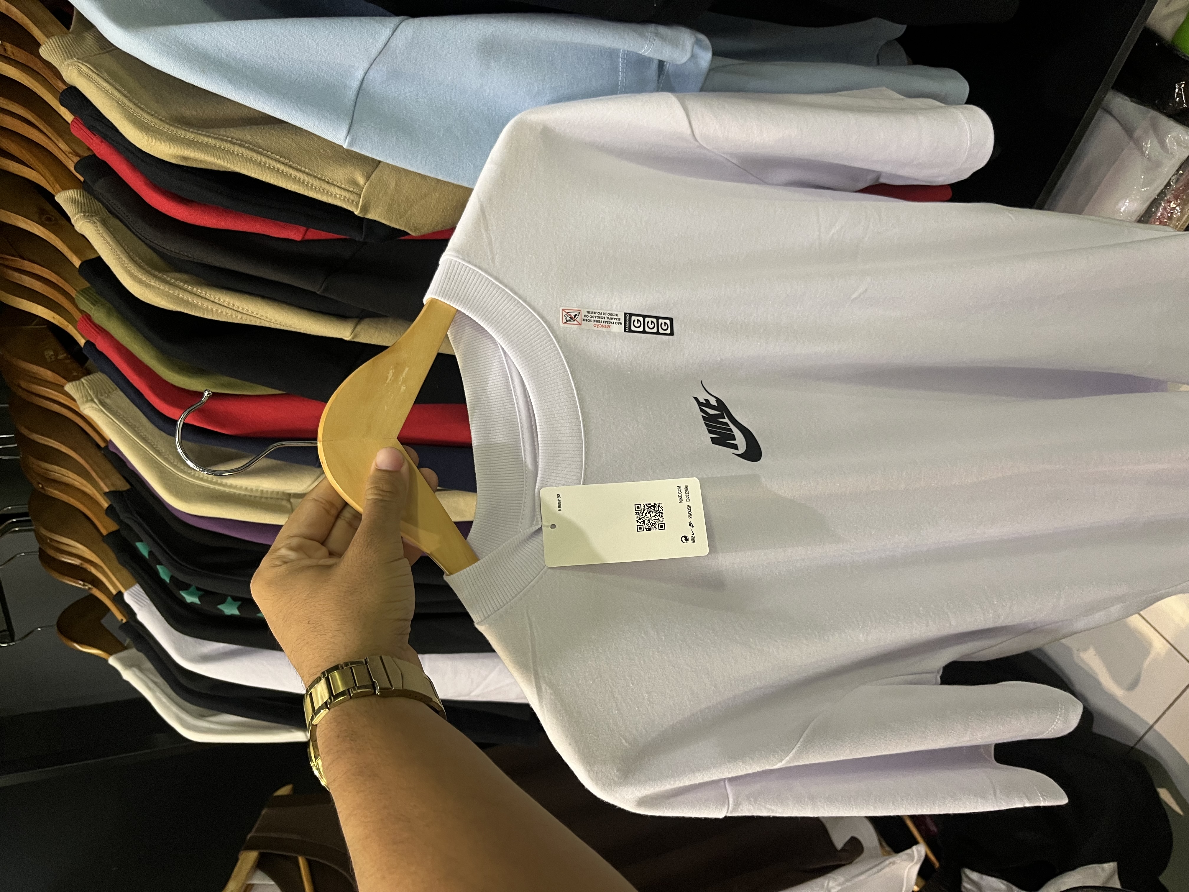Oversized suedine NK