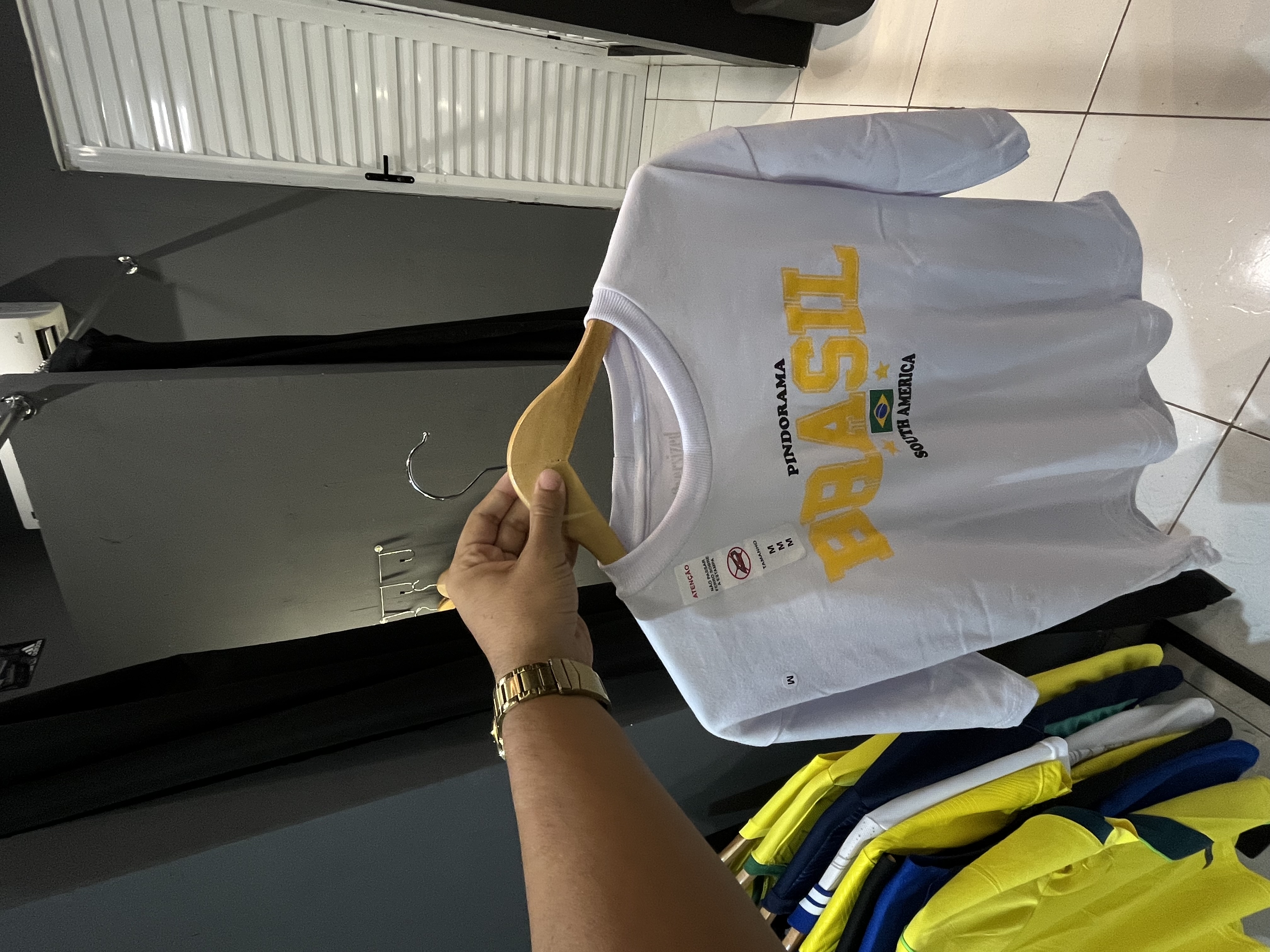 Oversized suedine Brasil 