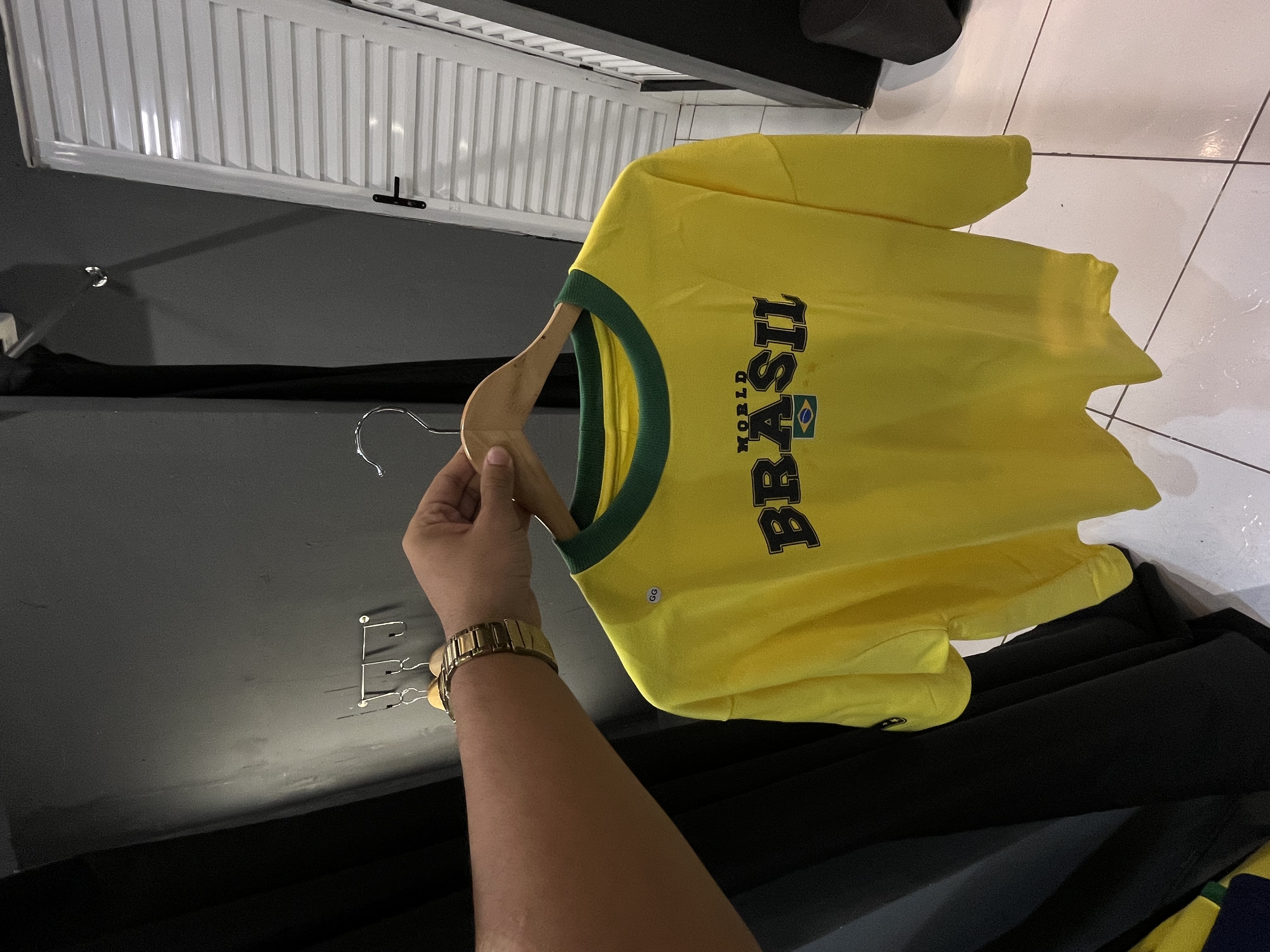 Oversized suedine Brasil 