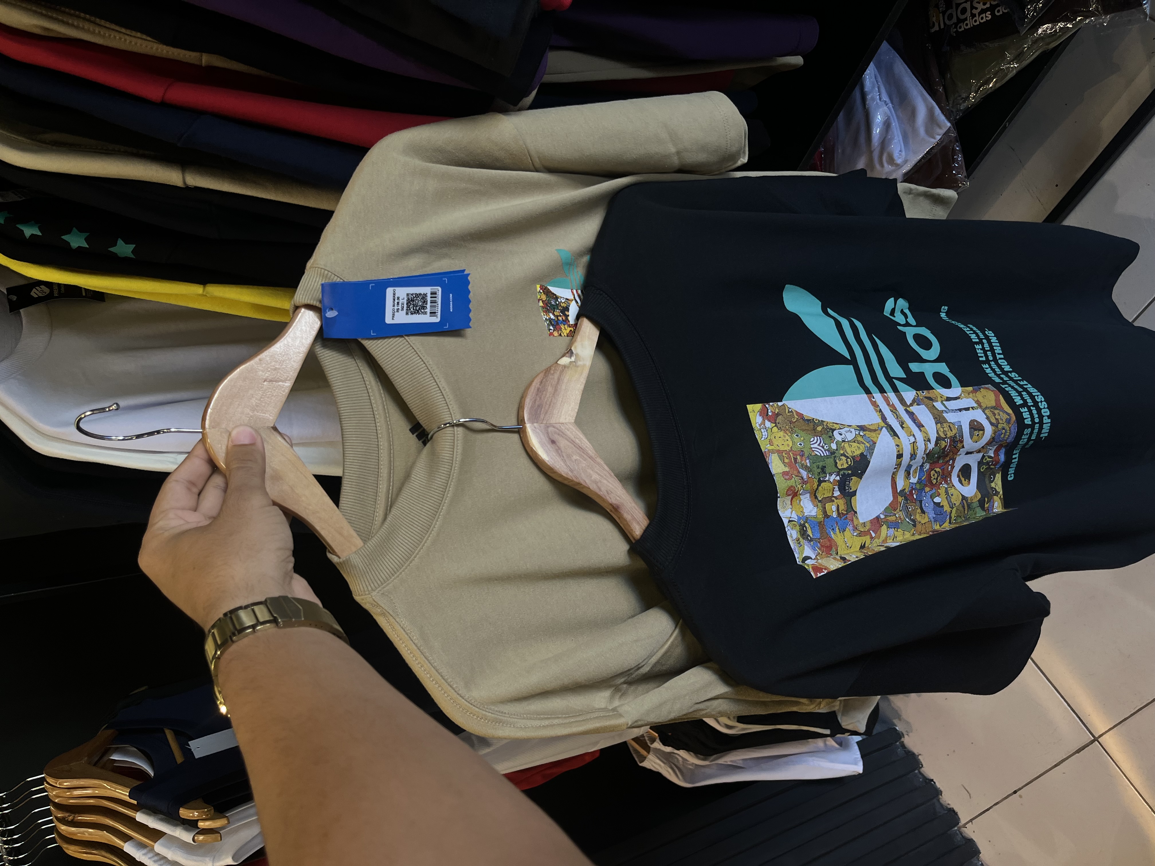 Oversized suedine add