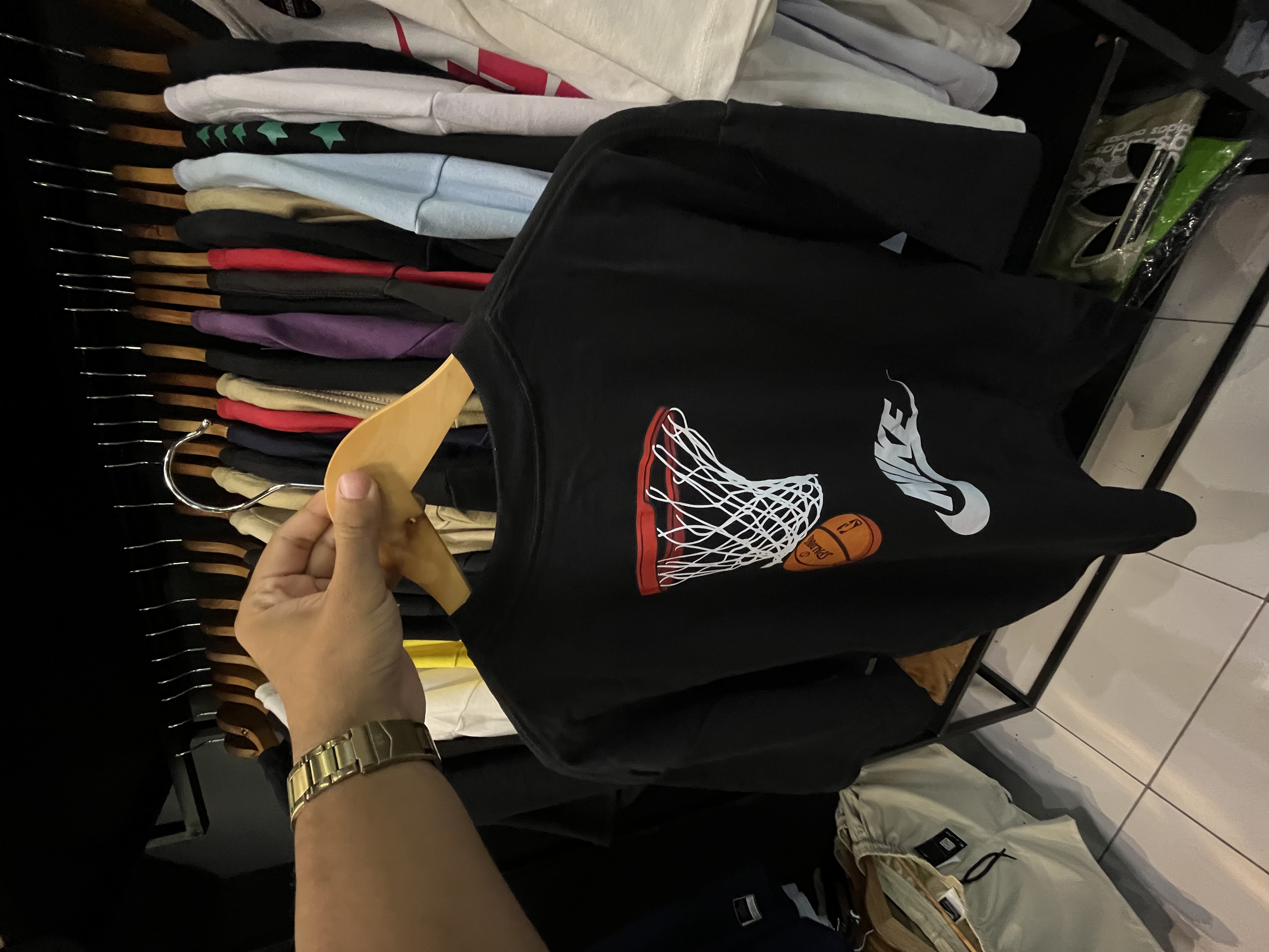 Oversized suedine nk