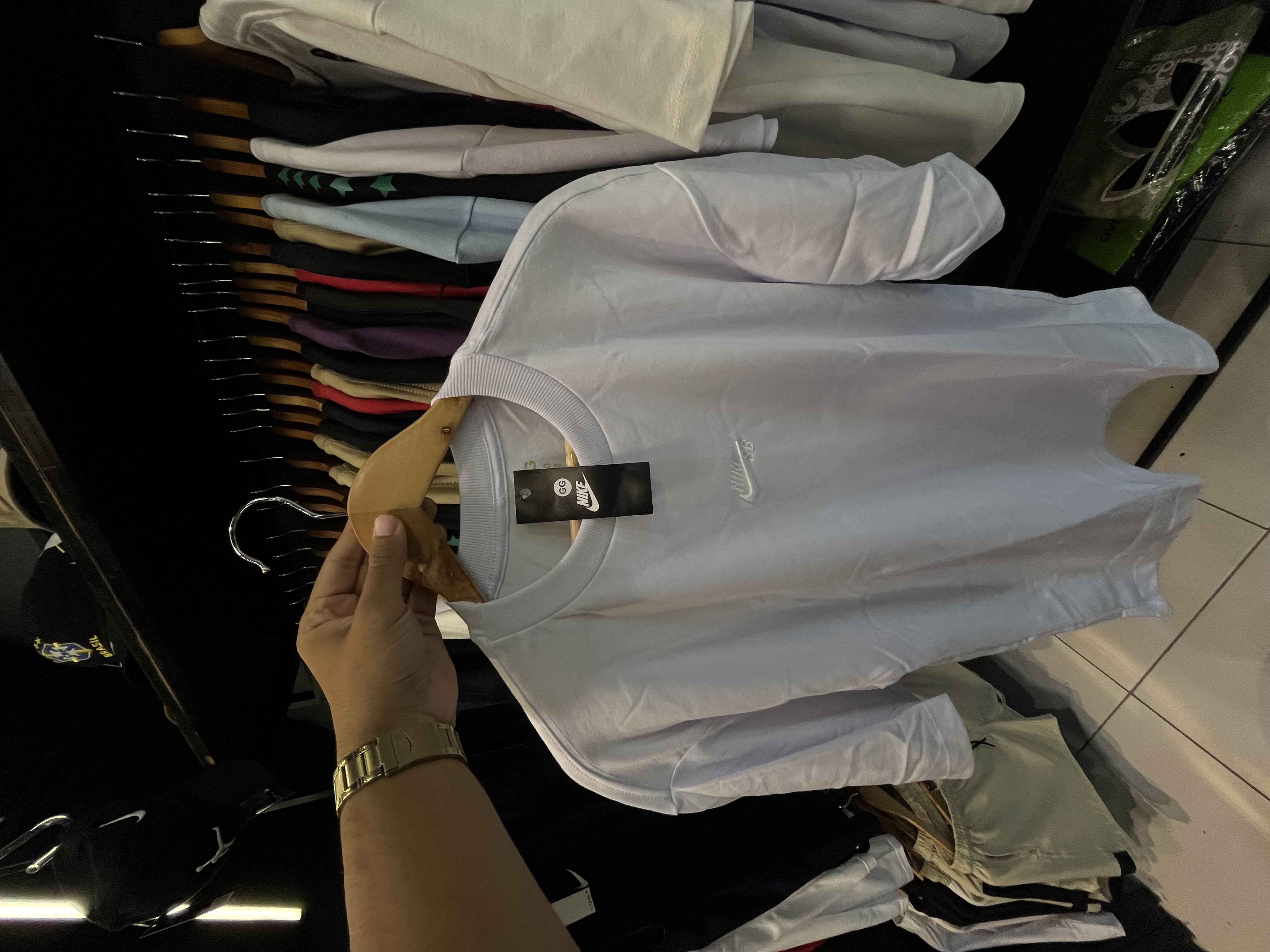 Oversized suedine NK