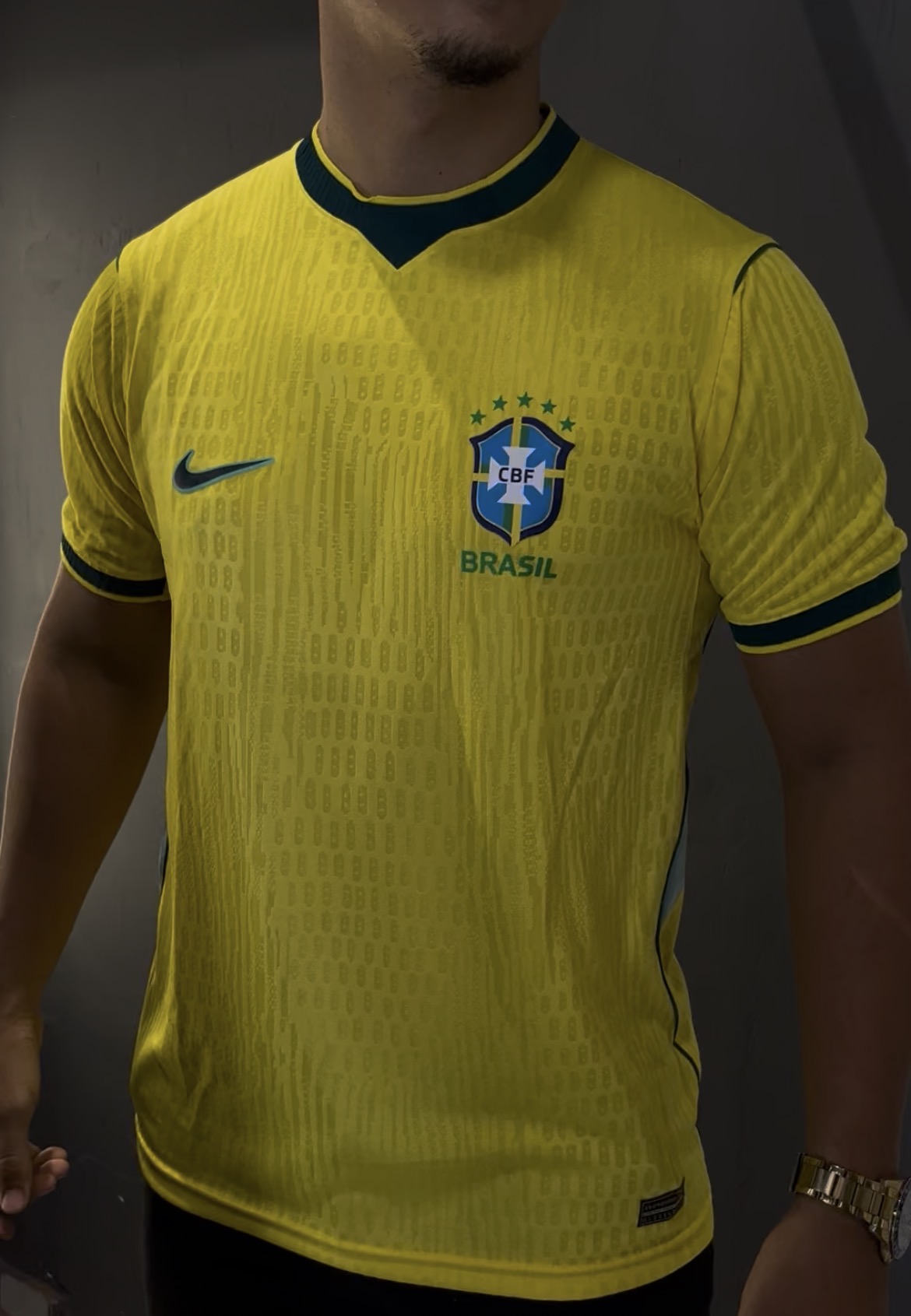 Camisa do brasil tailandesa - versao Jogador